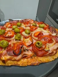 Pizza bez lepku a mléčné složky